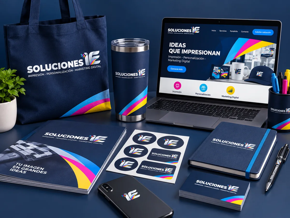 Ejemplo de impresión · personalización · marketing digital